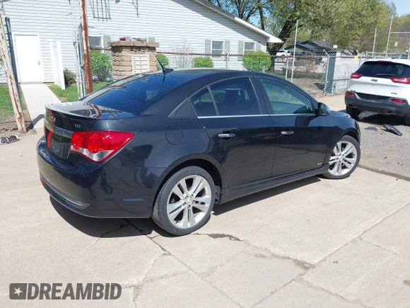 2011 Chevrolet Cruze LTZ with VIN 1G1PH5S93B7233129, listed as a IAAI auction lot 42061950 with 204,583 mi miles and . Bid and sale history available at DreamBid. Image 4.