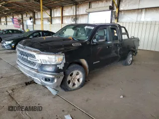 2022 Ram 1500 Big Horn z VIN 1C6RRFBG3NN293341, wystawiony jako Copart lot #49349925 z przebiegiem 35 344 mil mil oraz Nie do naprawy • Non repairable. Historia ofert i sprzedaży dostępna na DreamBid. Obrazek 1.