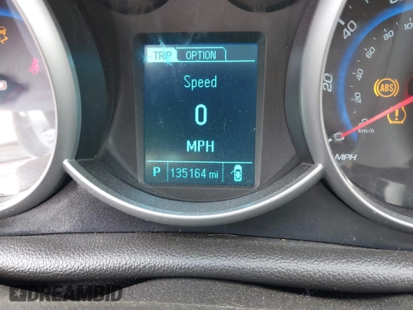 2015 Chevrolet Cruze LT with VIN 1G1PC5SB0F7295966, listed as a IAAI auction lot 41924741 with 135,164 mi miles and . Bid and sale history available at DreamBid. Image 7.
