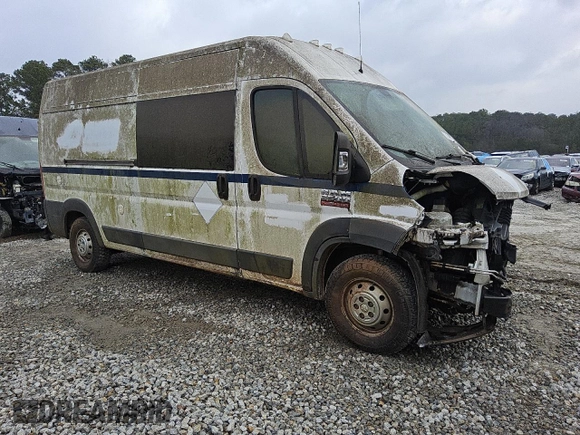 2018 Ram ProMaster Cargo with VIN 3C6URVHG9JE116951, listed as a Copart auction lot 42162025 with Not Provided miles and Clean Title. Bid and sale history available at DreamBid. Image 4.