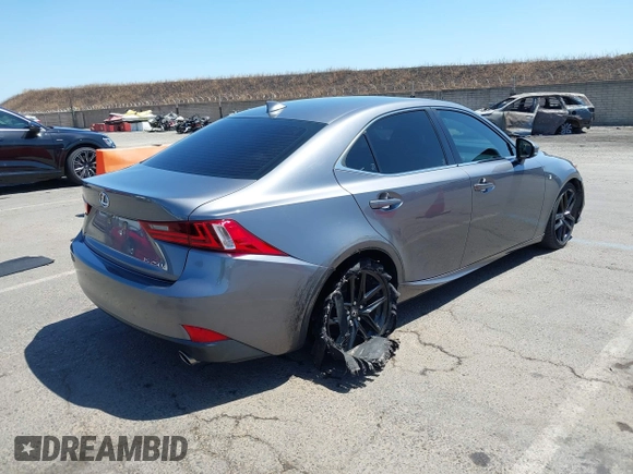2014 Lexus IS 250 with VIN JTHBF1D21E5037009, listed as a IAAI auction lot 42555142 with 121,026 mi miles and . Bid and sale history available at DreamBid. Image 4.