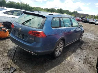 2017 Volkswagen Golf Alltrack S with VIN 3VWH17AU4HM509749, listed as a Copart auction lot 60910224 with 71,046 mi miles and Non Repairable. Bid and sale history available at carsss.com. Image 3.