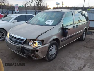 2002 Chevrolet Venture Plus 1SB Pkg with VIN 1GNDX03EX2D200441, listed as a IAAI auction lot 41406125 with 105,274 mi miles. Bid and sale history available at carsss.com. Image 2.