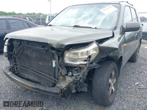 2006 Honda Pilot EX-L with VIN 5FNYF18776B011211, listed as a IAAI auction lot 39555749 with 295,998 mi miles and . Bid and sale history available at DreamBid. Image 6.