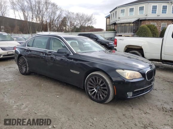 2009 BMW 7 Series 750Li with VIN WBAKB835X9CY62045, listed as a Copart auction lot 78865724 with 132,879 mi miles and Clean title. Bid and sale history available at DreamBid. Image 4.