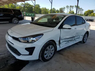 2022 Kia Rio S with VIN 3KPA24AD2NE443935, listed as a Copart auction lot 60529534 with 9,120 mi miles and Salvage Title. Bid and sale history available at carsss.com. Image 1.