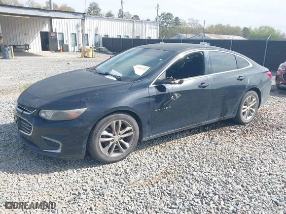 2016 Chevrolet Malibu LT with VIN 1G1ZE5ST5GF180458, listed as a IAAI auction lot 41893701 with 16,230 mi miles. Bid and sale history available at carsss.com. Image 2.