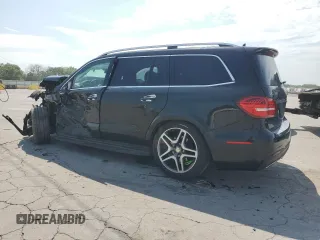 2017 Mercedes-Benz GLS 550 with VIN 4JGDF7DEXHA757133, listed as a Copart auction lot 62826045 with Not provided miles and Salvage title. Bid and sale history available at DreamBid. Image 2.