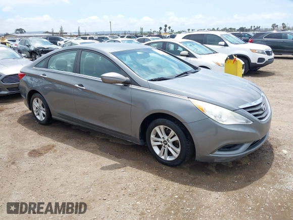 2013 Hyundai Sonata GLS with VIN 5NPEB4AC6DH743528, listed as a IAAI auction lot 42203843 with 151,427 mi miles and . Bid and sale history available at carsss.com. Image 1.