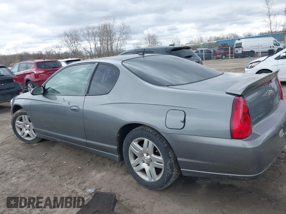 2007 Chevrolet Monte Carlo LT with VIN 2G1WK15K779244127, listed as a IAAI auction lot 42026016 with 128,328 mi miles. Bid and sale history available at carsss.com. Image 14.