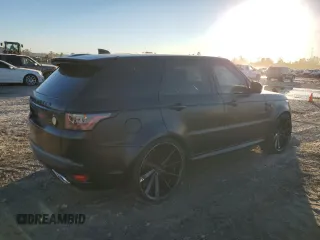 2021 Land Rover Range Rover Sport SVR with VIN SALWZ2RE5MA780919, listed as a Copart auction lot 84604744 with 36,867 mi miles and Salvage Title. Bid and sale history available at DreamBid. Image 3.