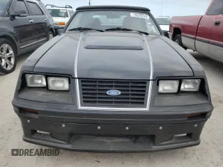 1983 Ford Mustang GT with VIN 1FABP27F0DF213498, listed as a Copart auction lot 76520224 with 13,094 mi miles and Salvage title. Bid and sale history available at DreamBid. Image 5.