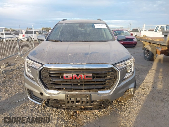 2023 GMC Terrain SLE with VIN 3GKALMEG0PL271974, listed as a IAAI auction lot 40727813 with 15,993 mi miles. Bid and sale history available at carsss.com. Image 12.