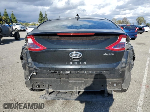 2019 Hyundai Ioniq with VIN KMHC75LH6KU044387, listed as a Copart auction lot 48553905 with 53,533 mi miles and Salvage Title. Bid and sale history available at DreamBid. Image 6.