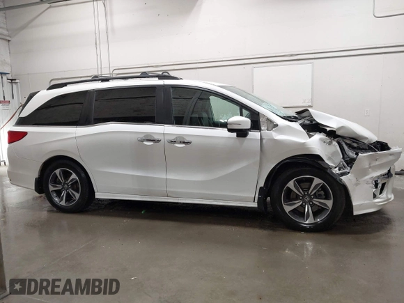 2019 Honda Odyssey Touring with VIN 5FNRL6H8XKB079113, listed as a IAAI auction lot 42359455 with 74,545 mi miles and . Bid and sale history available at DreamBid. Image 14.