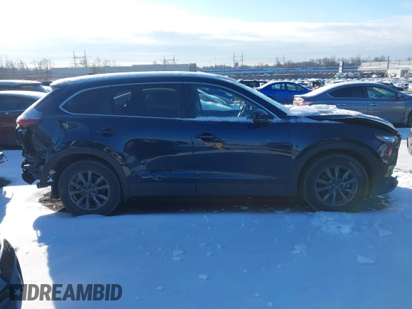 2022 Mazda CX-9 Sport with VIN JM3TCBBY3N0604529, listed as a IAAI auction lot 41482183 with 16,814 mi miles. Bid and sale history available at carsss.com. Image 13.