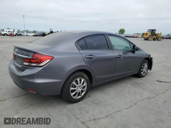 2015 Honda Civic LX z VIN 19XFB2F52FE275176, wystawiony jako Copart lot #53831585 z przebiegiem 142 435 mil mil oraz Szkoda całkowita • Salvage title. Historia ofert i sprzedaży dostępna na DreamBid. Obrazek 3.
