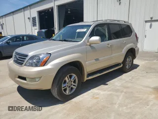 2006 Lexus GX 470 z VIN JTJBT20X460099856, wystawiony jako Copart lot #55082225 z przebiegiem 255 170 mil mil oraz Szkoda całkowita • Salvage title. Historia ofert i sprzedaży dostępna na DreamBid. Obrazek 1.