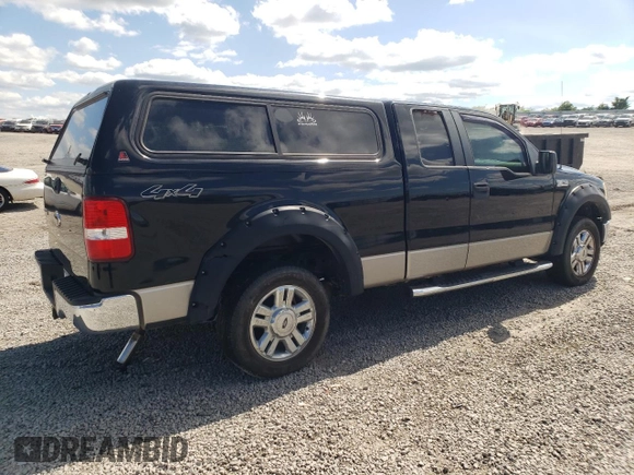 2008 Ford F-150 XLT with VIN 1FTPX14V58FB88528, listed as a Copart auction lot 55955935 with 195,719 mi miles and Salvage title. Bid and sale history available at DreamBid. Image 3.