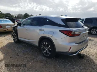 2019 Lexus RX with VIN JTJDZKCAXK2017352, listed as a Copart auction lot 44437085 with 129,139 mi miles and Salvage Title. Bid and sale history available at carsss.com. Image 2.