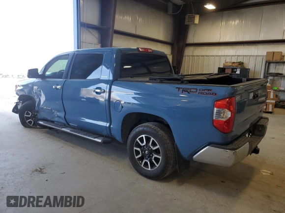 2018 Toyota Tundra 2WD SR5 with VIN 5TFFY5F13JX236733, listed as a Copart auction lot 46933945 with 108,477 mi miles and Salvage Title. Bid and sale history available at carsss.com. Image 2.