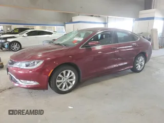 2016 Chrysler 200 C with VIN 1C3CCCCB1GN161901, listed as a Copart auction lot 50166365 with 106,229 mi miles and Salvage Title. Bid and sale history available at carsss.com. Image 1.