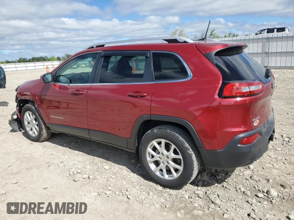 2017 Jeep Cherokee Latitude with VIN 1C4PJMCS7HW525503, listed as a Copart auction lot 58269015 with 110,455 mi miles and Salvage title. Bid and sale history available at DreamBid. Image 2.