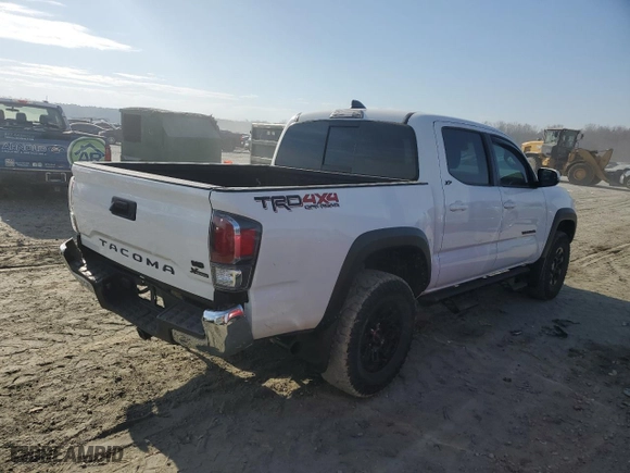 2020 Toyota Tacoma 4WD SR5 with VIN 3TMCZ5AN7LM339706, listed as a Copart auction lot 45035835 with 58,184 mi miles and Salvage Title. Bid and sale history available at carsss.com. Image 3.