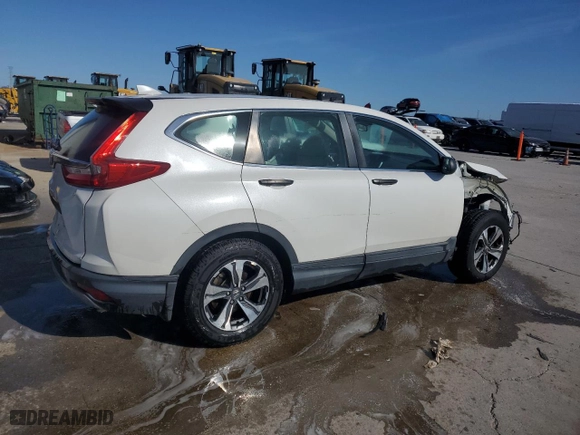 2019 Honda CR-V LX with VIN 2HKRW5H38KH422394, listed as a Copart auction lot 87039514 with 58,014 mi miles and Salvage Title. Bid and sale history available at carsss.com. Image 3.