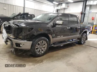 2018 Nissan Titan S with VIN 1N6AA1E58JN543268, listed as a Copart auction lot 46621235 with 79,853 mi miles and Salvage title. Bid and sale history available at DreamBid. Image 1.