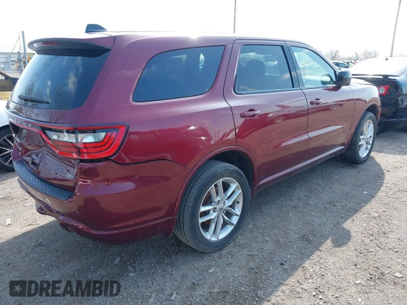 2023 Dodge Durango GT z VIN 1C4RDJDG5PC555771, wystawiony jako IAAI lot #41926153 z przebiegiem 31 646 mil mil oraz . Historia ofert i sprzedaży dostępna na DreamBid. Obrazek 4.