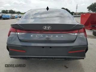 2024 Hyundai Elantra SE with VIN KMHLL4DGXRU814158, listed as a Copart auction lot 64657335 with 13,995 mi miles and Non repairable. Bid and sale history available at DreamBid. Image 6.