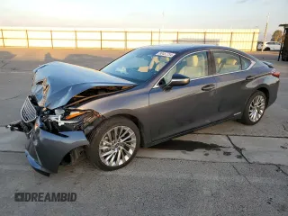 2022 Lexus ES 300h Luxury with VIN 58AEA1C19NU025089, listed as a Copart auction lot 80457754 with 28,552 mi miles and Salvage title. Bid and sale history available at DreamBid. Image 1.