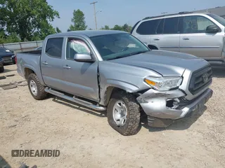 2021 Toyota Tacoma SR with VIN 3TMCZ5AN4MM374172, listed as a IAAI auction lot 42489299 with 54,552 mi miles and . Bid and sale history available at DreamBid. Image 1.