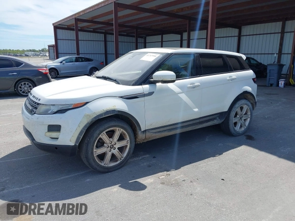 2013 Land Rover Range Rover Evoque Pure Plus with VIN SALVP2BG8DH741035, listed as a IAAI auction lot 41747950 with 193,752 mi miles and . Bid and sale history available at DreamBid. Image 2.