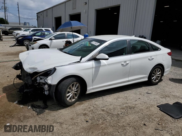 2018 Hyundai Sonata SE with VIN 5NPE24AF5JH676670, listed as a Copart auction lot 51274445 with 83,963 mi miles and Salvage Title. Bid and sale history available at carsss.com. Image 1.