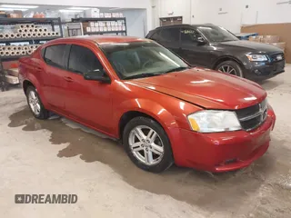 2008 Dodge Avenger SXT with VIN 1B3LC56R08N580468, listed as a IAAI auction lot 41715504 with 209,200 mi miles. Bid and sale history available at carsss.com. Image 1.