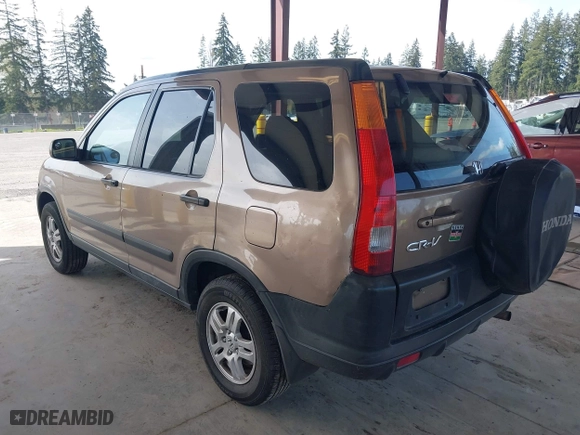 2004 Honda CR-V EX with VIN SHSRD788X4U234676, listed as a IAAI auction lot 42004284 with 209,266 mi miles. Bid and sale history available at carsss.com. Image 3.