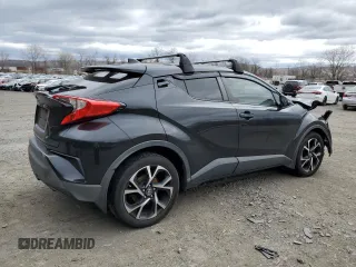 2018 Toyota C-HR XLE with VIN JTNKHMBX5J1006841, listed as a Copart auction lot 53181275 with 118,382 mi miles and Salvage Title. Bid and sale history available at carsss.com. Image 3.