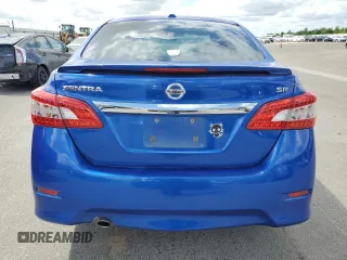 2015 Nissan Sentra SR with VIN 3N1AB7AP1FY244549, listed as a Copart auction lot 56148205 with 210,323 mi miles and Clean Title. Bid and sale history available at DreamBid. Image 6.