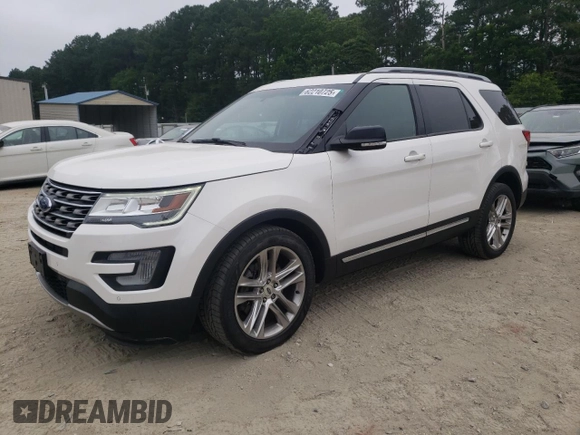2017 Ford Explorer XLT z VIN 1FM5K8D85HGA31323, wystawiony jako Copart lot #62210725 z przebiegiem 135 643 mil mil oraz Szkoda całkowita • Salvage title. Historia ofert i sprzedaży dostępna na DreamBid. Obrazek 1.