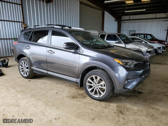 2016 Toyota RAV4 Hybrid Limited with VIN JTMDJREV3GD028322, listed as a Copart auction lot 49670695 with 198,219 mi miles and Salvage Title. Bid and sale history available at carsss.com. Image 4.