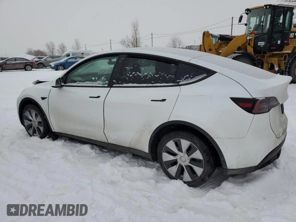2022 Tesla Model Y Long Range with VIN 7SAYGDEE4NF433617, listed as a Copart auction lot 42585975 with 93,949 mi miles and Salvage Title. Bid and sale history available at carsss.com. Image 2.