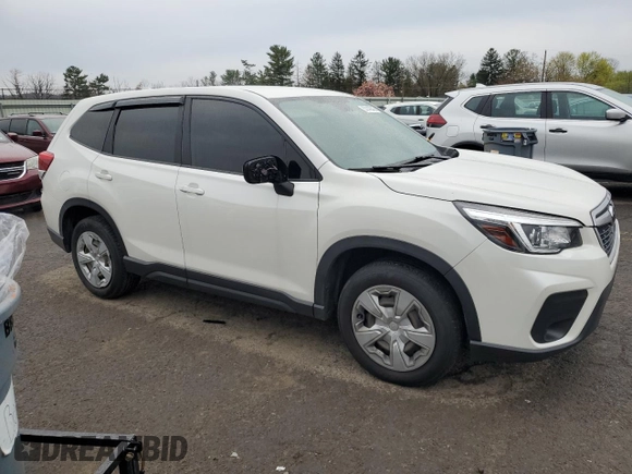 2020 Subaru Forester with VIN JF2SKAACXLH583878, listed as a Copart auction lot 53149345 with 145,319 mi miles and Clean Title. Bid and sale history available at carsss.com. Image 4.