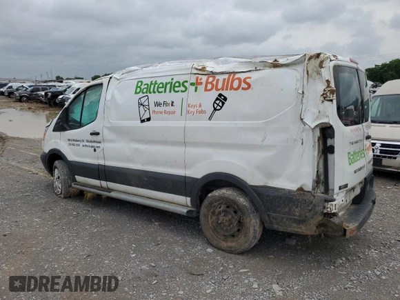 2017 Ford Transit with VIN 1FTYR1ZM7HKB00228, listed as a Copart auction lot 53419004 with Not Provided miles and Salvage Title. Bid and sale history available at DreamBid. Image 2.