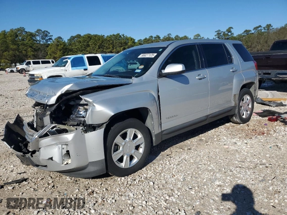 2010 GMC Terrain SLE-1 with VIN 2CTALBEW3A6399827, listed as a Copart auction lot 88027125 with 126,140 mi miles and Salvage Title. Bid and sale history available at DreamBid. Image 1.