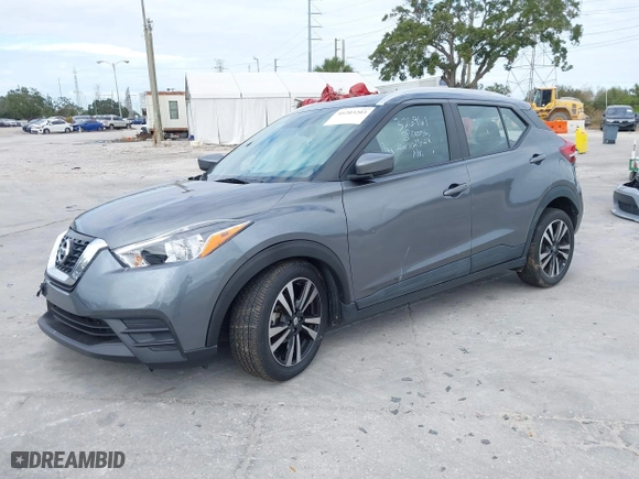 2019 Nissan Kicks SR with VIN 3N1CP5CU4KL554266, listed as a IAAI auction lot 41203203 with 116,065 mi miles. Bid and sale history available at carsss.com. Image 19.
