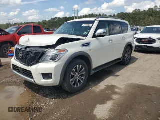 2017 Nissan Armada SL with VIN JN8AY2ND0H9000922, listed as a Copart auction lot 50698965 with 170,769 mi miles and Salvage Title. Bid and sale history available at carsss.com. Image 1.