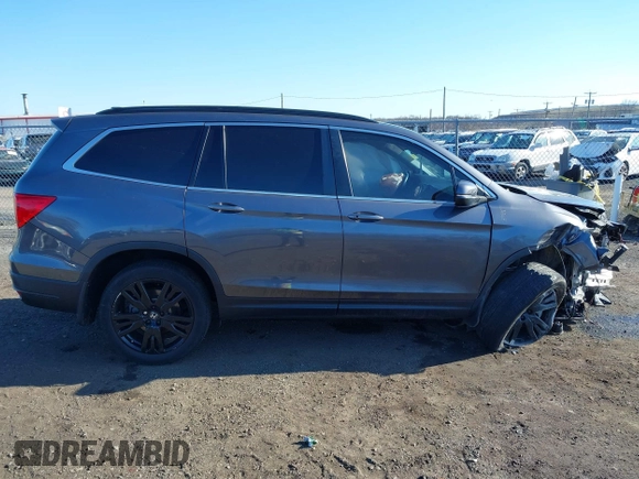 2021 Honda Pilot Special Edition with VIN 5FNYF6H25MB041029, listed as a IAAI auction lot 41894494 with 35,576 mi miles and . Bid and sale history available at DreamBid. Image 14.