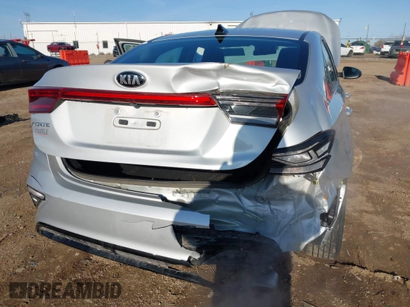 2021 Kia Forte LXS with VIN 3KPF24AD7ME264259, listed as a IAAI auction lot 41935173 with 56,376 mi miles and . Bid and sale history available at carsss.com. Image 6.